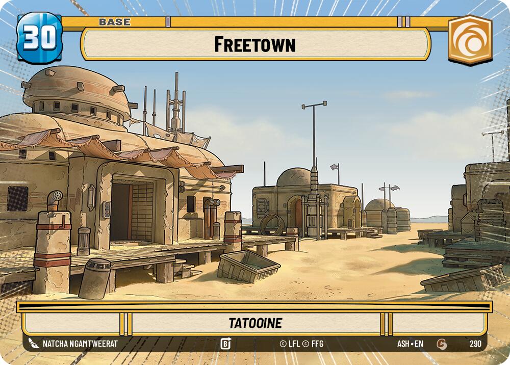 Freetown // Mandalorian (290 // t04) (Hyperspace) (290 // T04) [Ashes of the Empire]