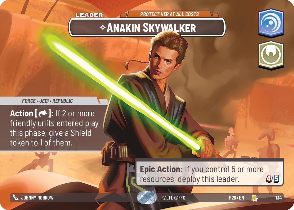 Anakin Skywalker - Protect Her At All Costs (134) (Prize Wall) (134) [Galactic Championship 2026]